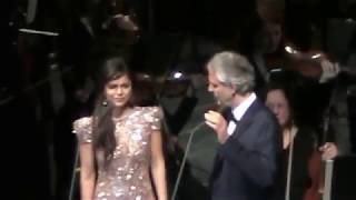 Andrea Bocelli &amp; larisa Martinez- O Soave Fanciulla /Chicago Dec.2017/