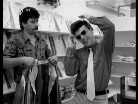 1995 Hungária koncert előtti készülődés