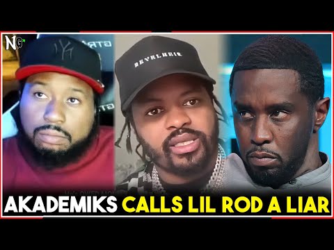 Dj Akademiks CONFRONTS Lil Rod for LYING on Diddy in his Lawsuit & Says Diddys Son SHARED Yung Miami