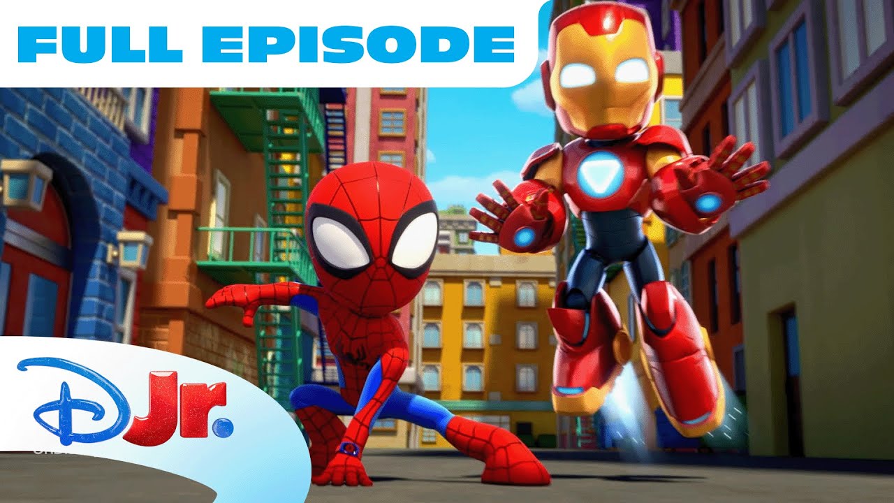 Spidey and Iron Man: Avengers Team-Up! 🕷️❤️ | Full Special | @disneyjr