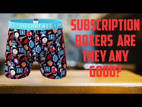 On That Ass Boxer Shorts Unboxing