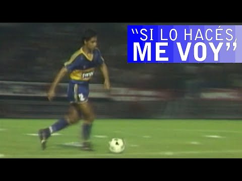"If you do it, I'm leaving": the day Araujo left the booth after a GREAT GOAL by "Gardelito" Medero