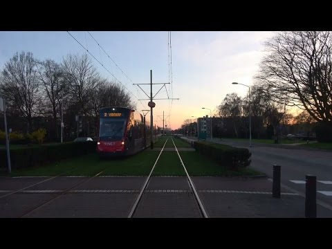 HTM R-NET tramlijn 2 Leidschendam Leidsenhage - (Den Haag) Kraayenstein | Siemens Avenio 5050 | 2017