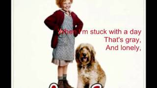 Tomorrow- Annie Lyrics♥