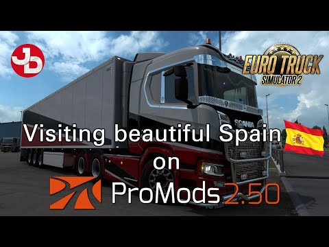 ProMods 2.50 | ETS 2 1.38 | My First Trip To Spain | 1440p 60fps