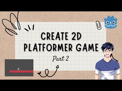 Building Terrain in Godot: Create a 2D Platformer Game | Part 2