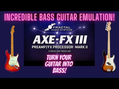 Axe-Fx III "Cygnus" Sounds - Bass Guitar Emulation