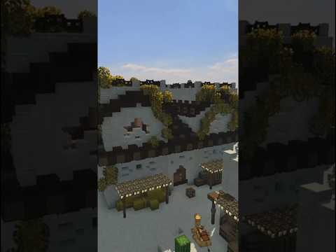 Insane Creetch Rampage! Hardcore Desert Villager Build #minecraft