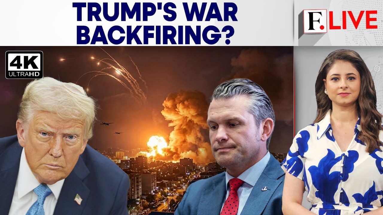 Trump’s Iran War Strategy Under Fire Amid No Clear Exit Plan | Firstpost Live | N18G