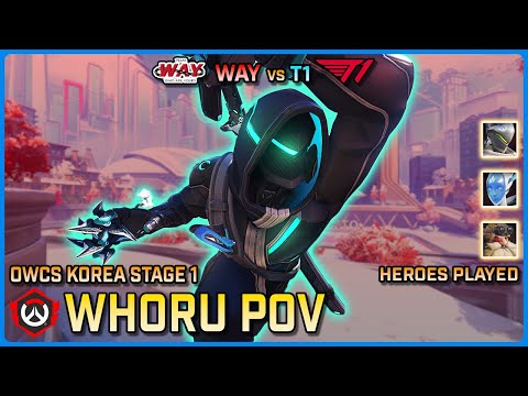 [ WhoRU ] One of the Most INSANE Genji Performances | WAY vs T1 | Playoffs | OWCS Korea Stage 1