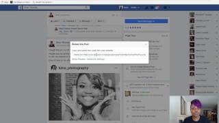 How To Link Your Facebook Post Through Email