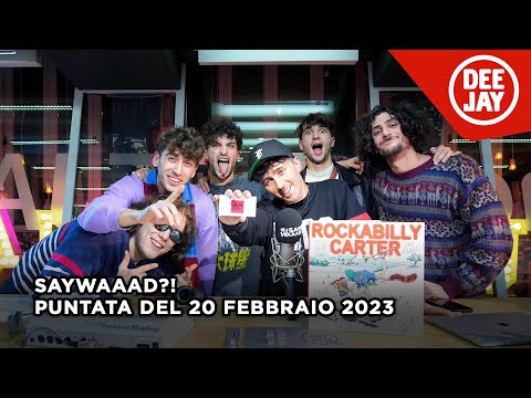 Colla Zio ospiti a #SayWaaad – Puntata del 20 febbraio 2023