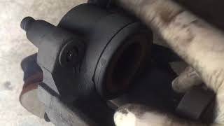 BMW E36 318, 325, 328, m3 front brake pad replacement