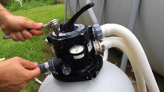 Leaking Hayward Sand Filter - Fix Leaking Backwash & Valves