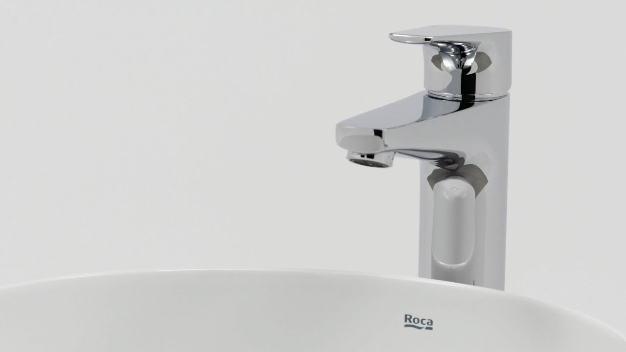 Grifería para lavabo Cromado Atlas A5A3D90C00 Roca