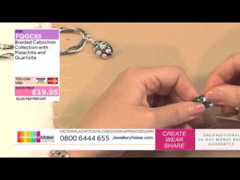 How to Make Beaded Jewellery: JewelleryMaker LIVE 30/01/2015