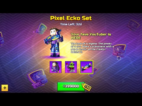 Are Small Croco and Eckos Best Teammate Skin worth $15? | Pixel Ecko Set REVIEW
