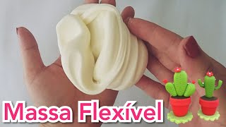 Massa Flexível Super Elástica Cristal/3 Materiais