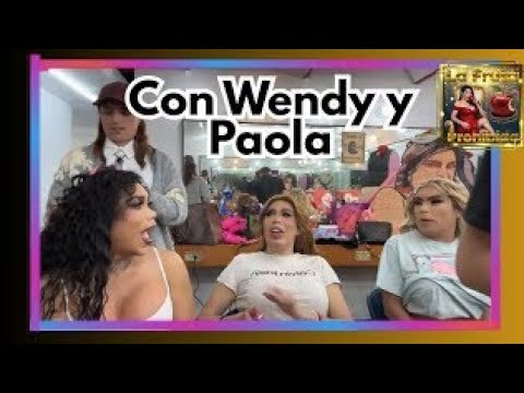 Con Wendy y Paola