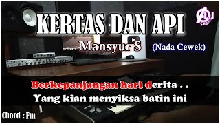Download lagu KERTAS DAN API Mansyur S Karaoke Dangdut Korg Pa3X... mp3