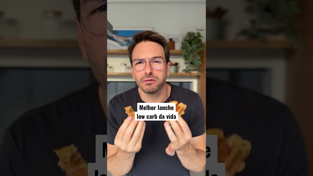 O MELHOR LANCHE LOW CARB #receitasaudavel #receitafacil