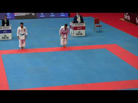 2022 Konya // Junior Kata Male: MARTIN MONTENEGRO IVAN (ESP) vs RAMADHAN HAZEL (INA)