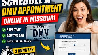 How to schedule a DMV appointment online in Missouri