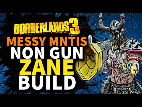 Borderlands 3 | BEST Action Skill Zane Build | Messy MNTIS | Level 72 Mayhem 11 | Save File