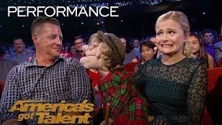 Darci Lynne and Edna Perform "Santa Baby" - My Hometown Christmas Performance