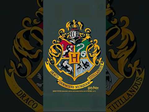 Dessin blason Poudlard #dessinfacile #tutodessin