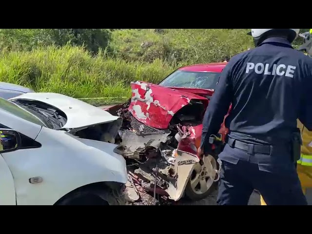 Man dies in Manchester crash, two others injured - Jamaica Observer