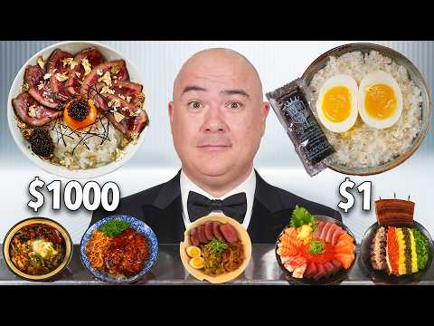 $1 vs $1,000 Rice Bowl