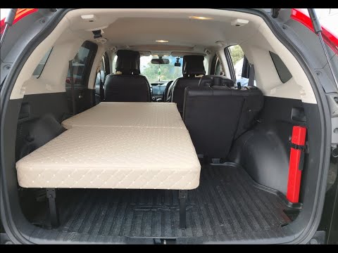 12-16 Honda CRV is stansformed into a camper van