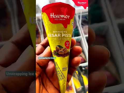 Chocolate Chips, Kesar Pista, Sundaes & Rocky Road Havmor Ice Cream l Unwrapping Ice Cream #shorts