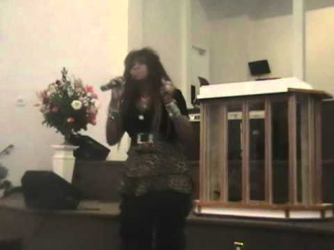 DR. Carlotta Boles signing at Reaping The Harvest Church