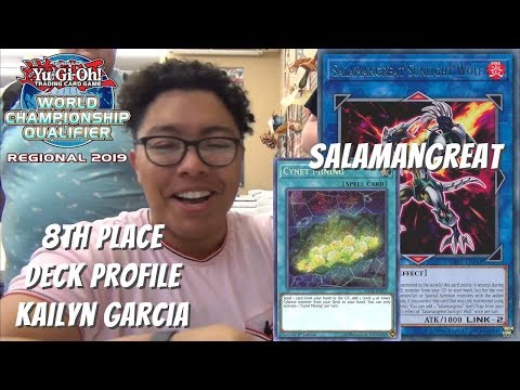 Yugioh 5/25/2019 Lenexa, KS Regional 8th Place Deck Profile - Salamangreat - Kailyn Garcia