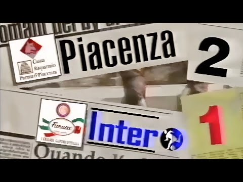 Piacenza-Inter 2:1, 1993/94 - Domenica Sportiva (esordio di Giampiero Marini)