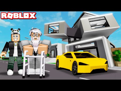My Dad Got Old!! - Roblox Brookhaven with Panda