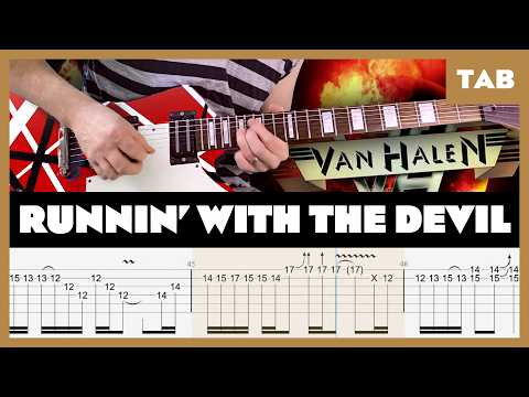 Van Halen - Runnin' with the Devil - Guitar Tab | Lesson | Cover | Tutorial