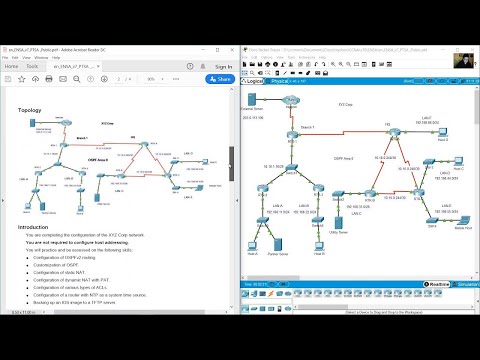 ENSA Practice PT Skills Assessment (PTSA) Answers