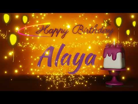 Alaya | Happy Birthday Song | Happy Birthday To You