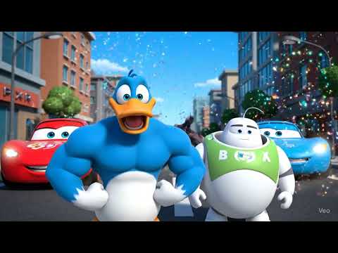 Lightning Speed vs. Green Power: Chaos in the City!#cartoon #cat #animation #anime 