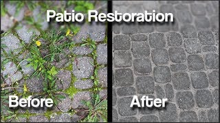 How to permanently eliminate weeds from you interlocking patio.