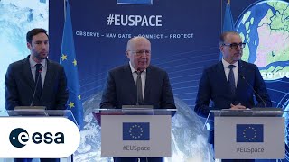 European Space Conference in Bruxelles: EU-ESA statement to the press