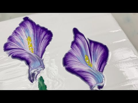 71. CALLA LILY String Pull | Acrylic String Pull Tutorial