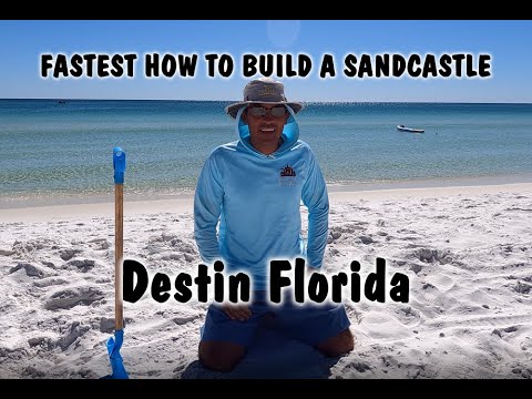 How To Build A Sandcastle, FAST Version!!