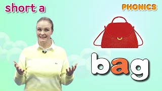 Download lagu Short Vowels | Lesson 2 Short Vowel a (ag, ap) | 4 Step Phonics mp3