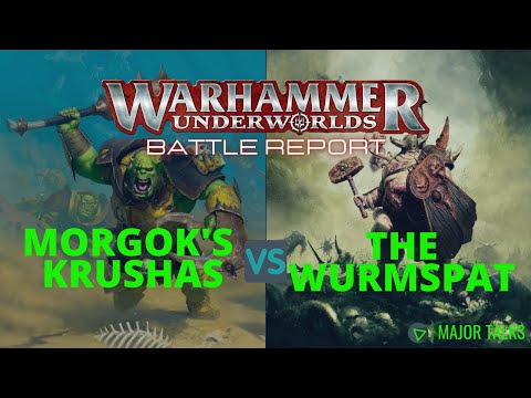 Warhammer Underwords - Battle Report - Morgok's Krushas vs The Wurmspat - ITA