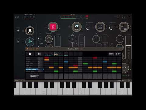 Empty! ✌️☮️😊 Drums by iPad MIDI Drum Sequencer #Octachron on @Koalasampler + #RuismakerNoir
