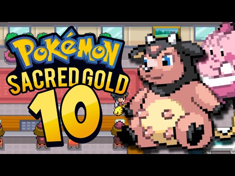 POKEMON SACRED GOLD - 10 - WHITNEYS GYM - Let's Play Pokemon Sacred Gold Gameplay